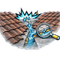 Valley sections on tiled roofs